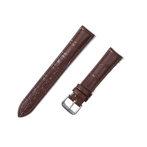 CLCLGOKKOH Weiche Lederarmbänder For Herkömmliche Uhren Und Smartwatches, Geeignet For Damen Und Herren(C,16mm) von CLCLGOKKOH