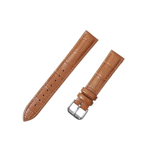 CLCLGOKKOH Weiche Lederarmbänder For Herkömmliche Uhren Und Smartwatches, Geeignet For Damen Und Herren(E,18mm) von CLCLGOKKOH