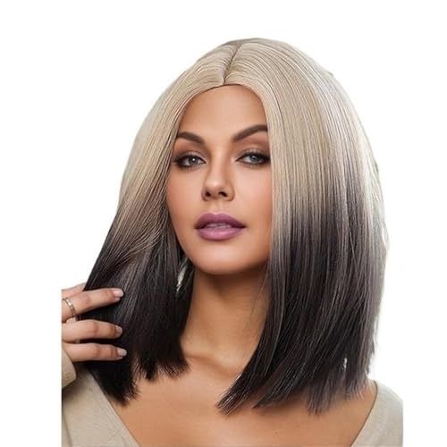 Lange Perücken for Damen, Rollenspiele, langes glattes Haar, langes lockiges Haar, kurzes Haar, seitlicher Pony, Modeparty(ZY-106) von CLCLGOKKOH