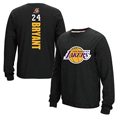 CLDP Pullover Unisex Basketball Kleidung Lakers Sweatshirt Männer Sport Langarm Outdoor Lässig Schwarz Langarm Hoodies Kleidung,XL von CLDP