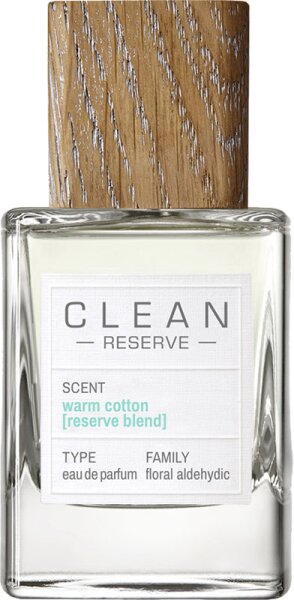 CLEAN Reserve Blend Warm Cotton Eau de Parfum (EdP) 50 ml von CLEAN RESERVE