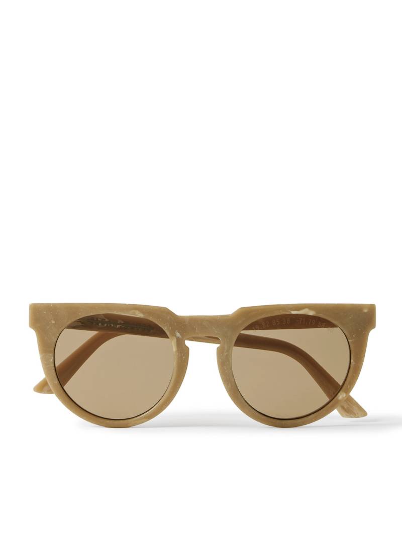 Clean Waves - Parley for the Oceans Type 05 Round-Frame Recyled-Acetate Sunglasses - Men - Neutrals von Clean Waves