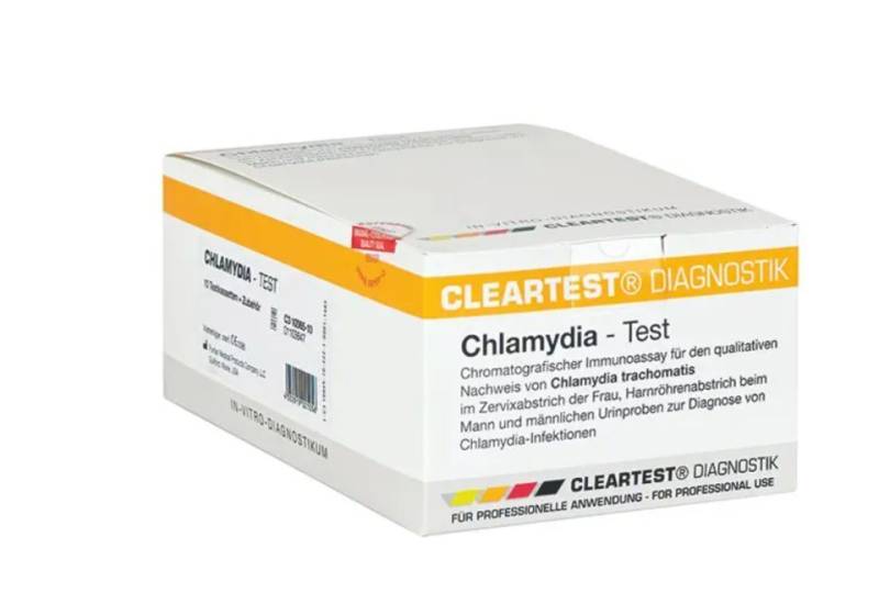 CLEARTEST Chlamydia-Schnelltest Chlamydia Kassettenschnelltest, Spar-Set, 20-tlg., Symptomerkennung bei Frauen und Männern, Früherkennung von Chlamydien von CLEARTEST