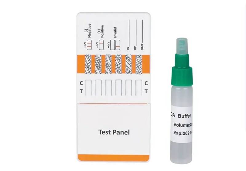 CLEARTEST Drogen-Schnelltest Multi Drug Wischtest, Schneller Drogentest, 1-tlg., Nachweisparameter, Langzeitnachweis von CLEARTEST