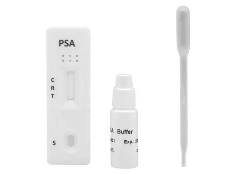 CLEARTEST PSA-Schnelltest zur Früherkennung von Prostatakrebs, Spar-Set, 5-tlg., Benutzerfreundlich, Schnelles Ergebnis, Effiziente Diagnose von Prostataerkrankungen, Für Männergesundheit von CLEARTEST