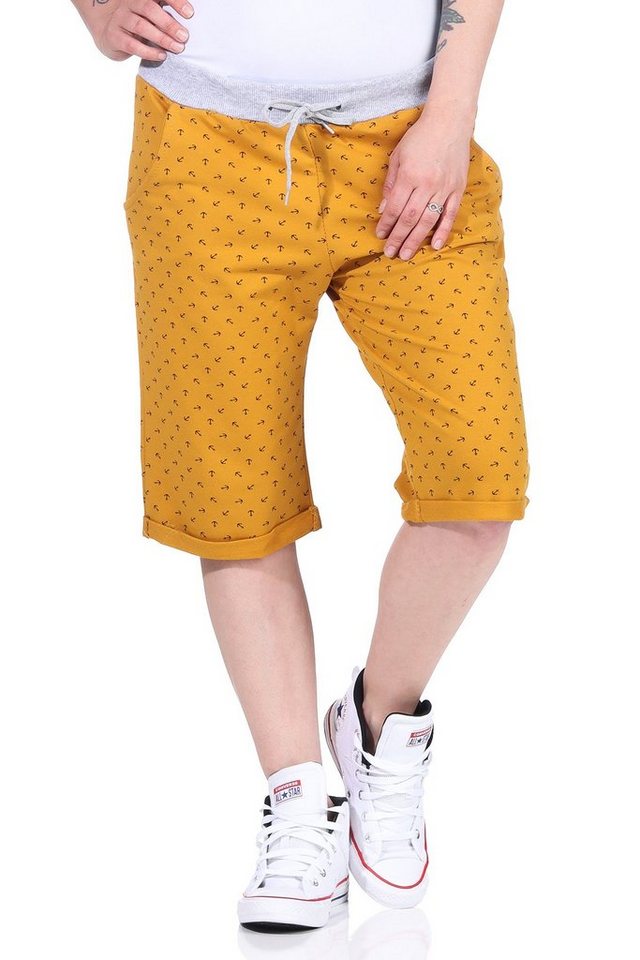 CLEO STYLE Bermudas 1818 Sweatpants Freizeit Joggpant von CLEO STYLE