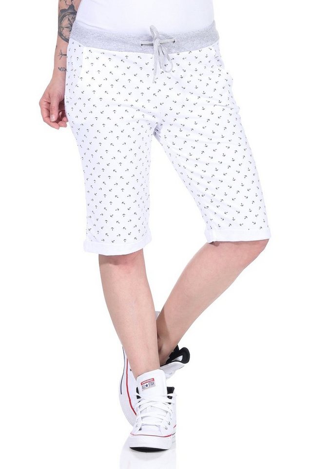 CLEO STYLE Bermudas 1818 Sweatpants Freizeit Joggpant von CLEO STYLE