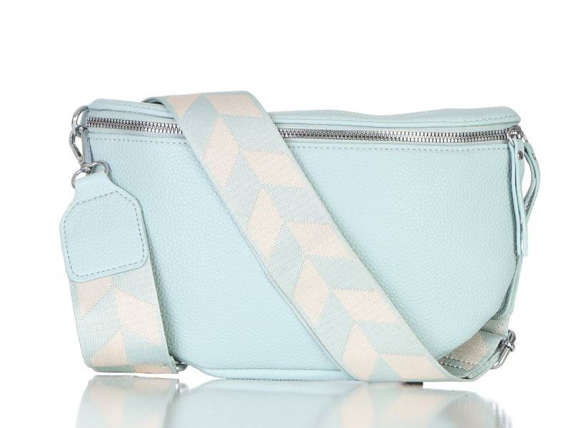 simaranda Handtasche Gürteltasche Damen 25 Mint Klein 23 x 14 x 7 cm von simaranda