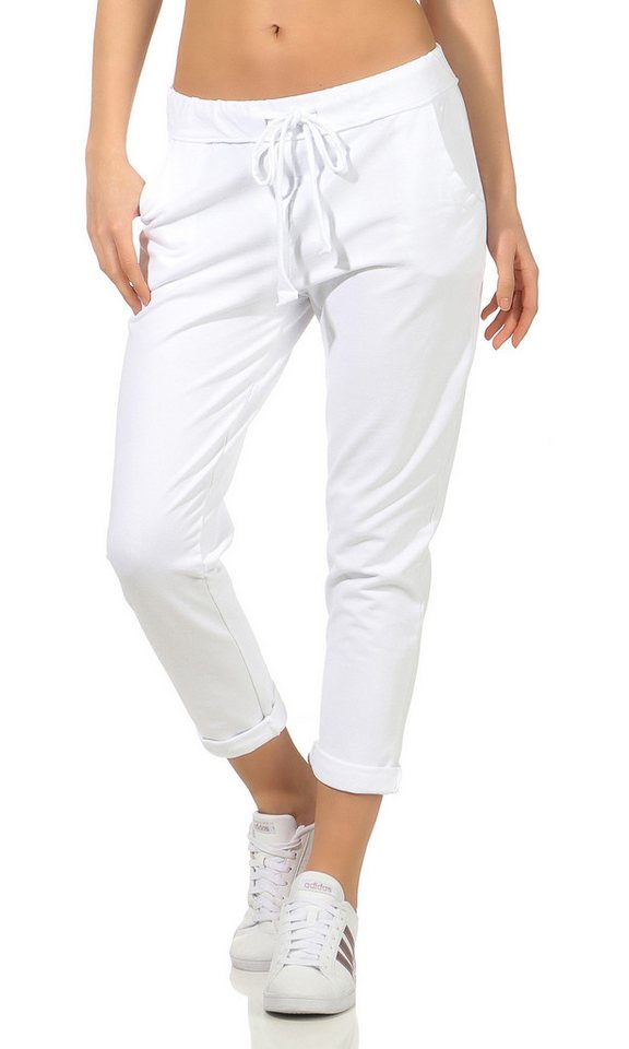 CLEO STYLE Jogginghose Damen Jogginghose 15 Weiß One Size 36-40 CLEO STYLE Jogginghose Damen Jogginghose 15 Weiß One Size 36-40 von CLEO STYLE