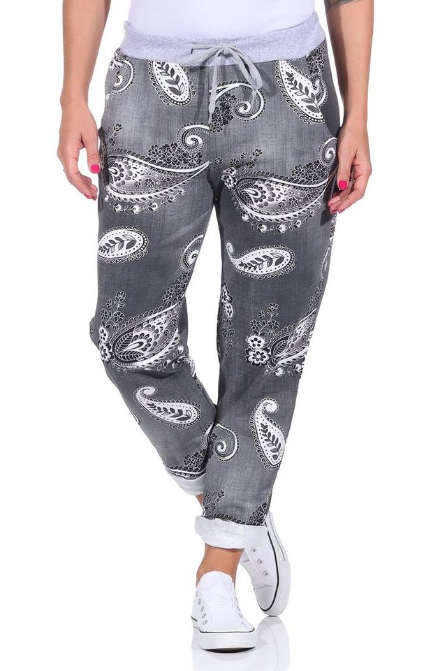 CLEO STYLE Jogginghose Jogginghose 91 Schwarz von CLEO STYLE