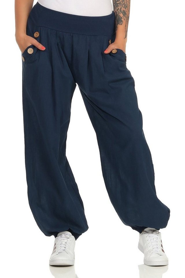 CLEO STYLE Pumphose Damen Sommerhose 401 Dunkelblau CLEO STYLE Pumphose Damen Sommerhose 401 Dunkelblau von CLEO STYLE