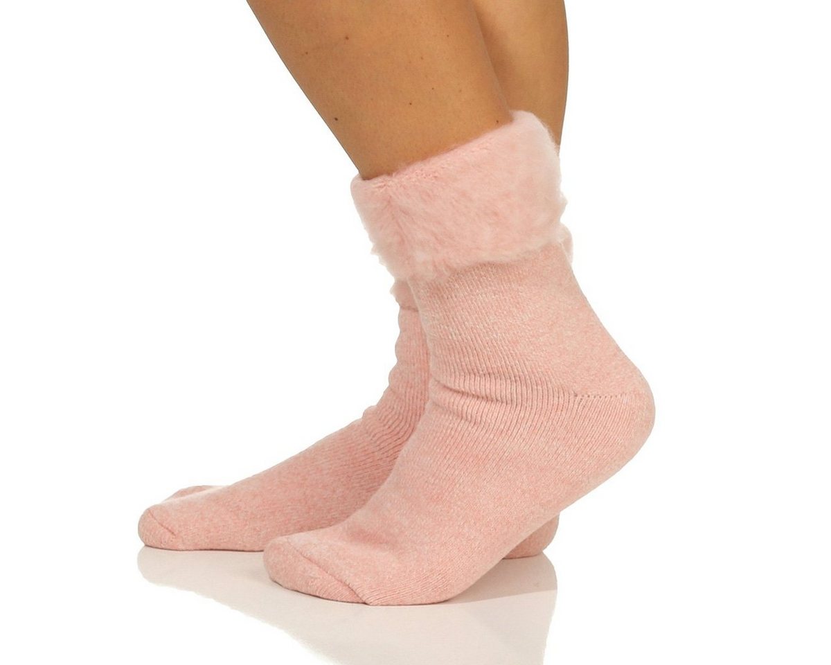 CLEO STYLE Thermosocken Thermo Socken 23 Rosa 35-38 von CLEO STYLE