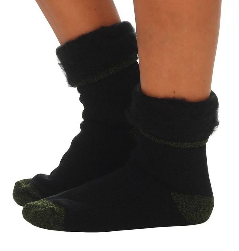 CLEO STYLE Thermosocken Thermo Socken 23 Schwarz / Tarn 43-46 von CLEO STYLE