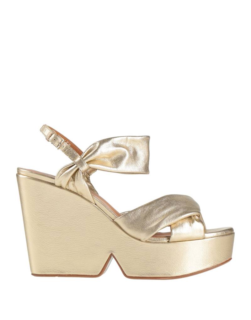 CLERGERIE Sandale Damen Gold von CLERGERIE