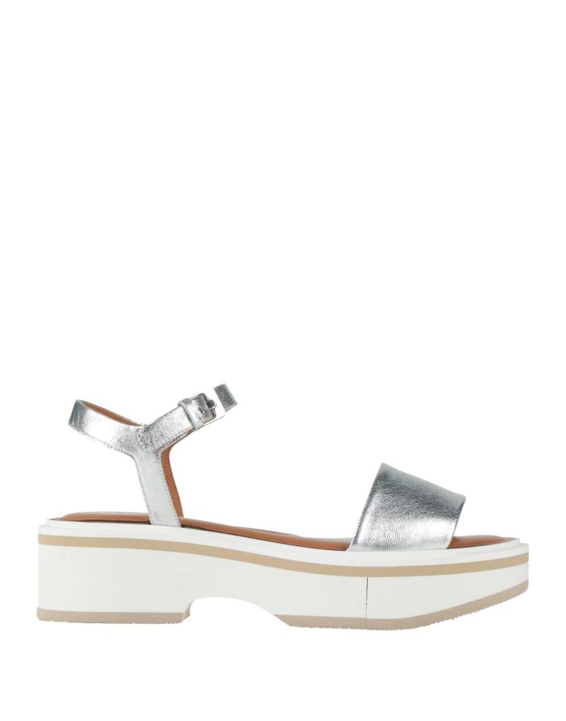 CLERGERIE Sandale Damen Silber von CLERGERIE