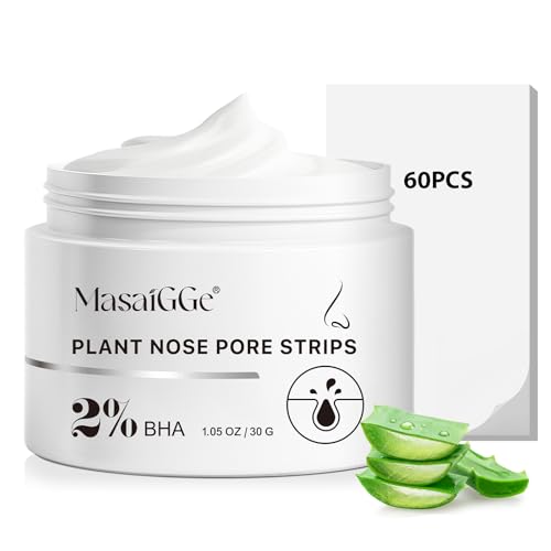 Mitesserentferner Stripes & Maske 30g - 60 Stück Porenstreifen für Nase & Gesicht, Tiefenreinigend & Abziehbar - Blackhead Remover für Männer und Frauen, Alle Hauttypen Mitesserentferner Stripes & Maske 30g - 60 Stück Porenstreifen für Nase & Gesicht, Tiefenreinigend & Abziehbar - Blackhead Remover für Männer und Frauen, Alle Hauttypen von CLFJLXYX