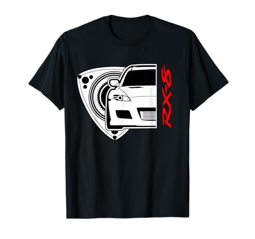 CLICK FOR MORE RX8 Retro Oldtimer T-Shirt Schwarz Unisex Erwachsene und Kinder Small Polyester 100% Klassisch geschnitten Doppelt genähter Saum Cartoon Retro CLICK FOR MORE RX8 Retro Oldtimer T-Shirt Schwarz Unisex Erwachsene und Kinder Small Polyester 100% Klassisch geschnitten Doppelt genähter Saum Cartoon Retro von CLICK FOR MORE RX8