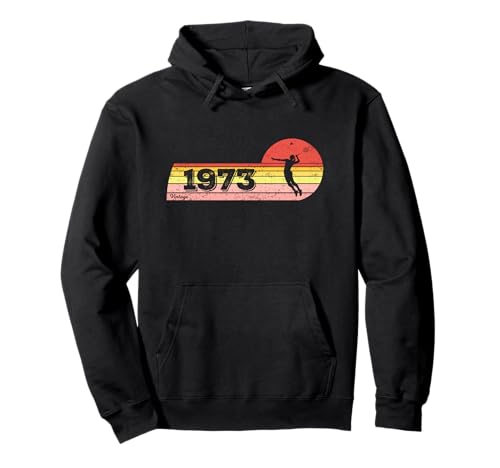 Federball Spieler Jahrgang 1973 Geburtstag Damen Badminton Pullover Hoodie Federball Spieler Jahrgang 1973 Geburtstag Damen Badminton Pullover Hoodie von CLICK-HERE for more Badminton-game Birthday Shirts