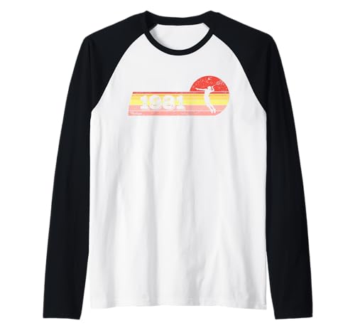 Federball Spieler Jahrgang 1981 Geburtstag Damen Badminton Raglan Federball Spieler Jahrgang 1981 Geburtstag Damen Badminton Raglan von CLICK-HERE for more Badminton-game Birthday Shirts