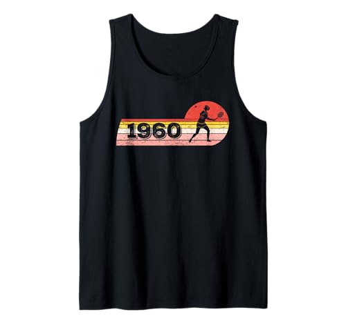 Tennisspielerin Jahrgang 1960 Geburtstag Damen Tennis Tank Top Tennisspielerin Jahrgang 1960 Geburtstag Damen Tennis Tank Top von CLICK-HERE for more Tennis-Sport Birthday Shirts