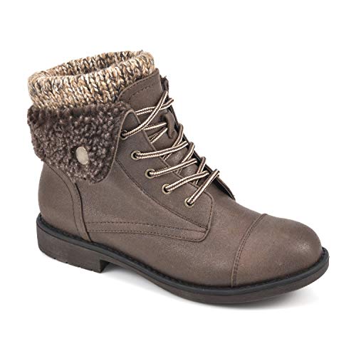 CLIFFS BY WHITE MOUNTAIN Damen Duena Wanderstiefel, Braunes Multigewebe, 39 EU von CLIFFS BY WHITE MOUNTAIN