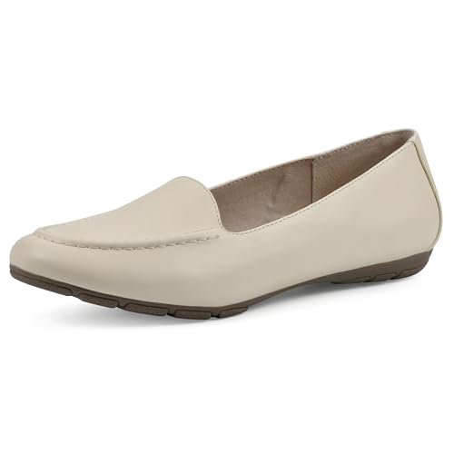 CLIFFS BY WHITE MOUNTAIN Damen Gracefully Flat, Buttercreme/glatt, 42 EU von CLIFFS BY WHITE MOUNTAIN
