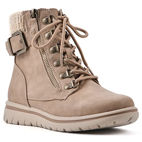 CLIFFS BY WHITE MOUNTAIN Damen Hearty Wanderstiefel, Pullover aus natürlichem Stoff, 41.5 EU von CLIFFS BY WHITE MOUNTAIN