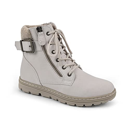 CLIFFS BY WHITE MOUNTAIN Damen Kelsie Wanderstiefel, Winterweiß/brüniert/fabelhaft, 39.5 EU von CLIFFS BY WHITE MOUNTAIN