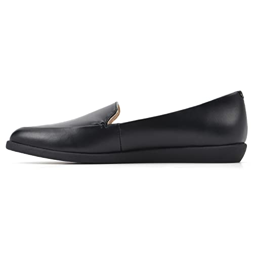 CLIFFS BY WHITE MOUNTAIN Damen Mint Flacher Slipper, Schwarz glatt, 43 EU von CLIFFS BY WHITE MOUNTAIN