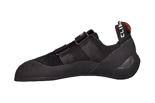 Climb X Rave Strap Kletterschuh 2019, Schwarz (Phantom Black), 38.5 EU von CLIMBX