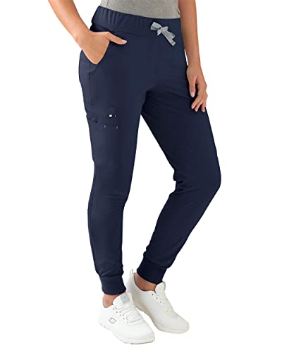 CLINIC DRESS Hose I kaere I Damen-Schlupfhose Pflegehose Arbeitsbekleidung I Bündchen Stretch Bunt I Industriewäsche geeignet | bis 75 Grad waschbar | Navy M CLINIC DRESS Hose I kaere I Damen-Schlupfhose Pflegehose Arbeitsbekleidung I Bündchen Stretch Bunt I Industriewäsche geeignet | bis 75 Grad waschbar | Navy M von CLINIC DRESS