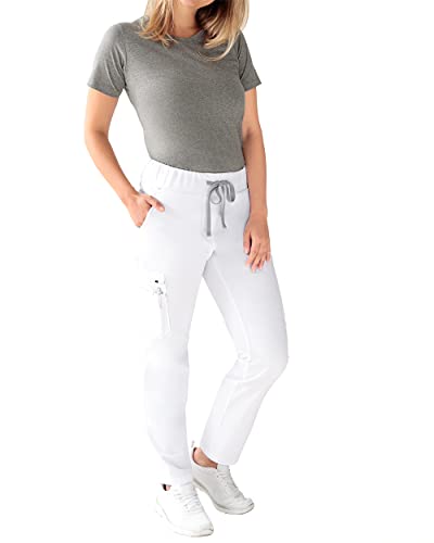 CLINIC DRESS Hose I kaere I Damen-Schlupfhose Pflegehose Arbeitsbekleidung I Gerades Bein Kurzgröße I Industriewäsche geeignet | bis 75 Grad waschbar | weiß M CLINIC DRESS Hose I kaere I Damen-Schlupfhose Pflegehose Arbeitsbekleidung I Gerades Bein Kurzgröße I Industriewäsche geeignet | bis 75 Grad waschbar | weiß M von CLINIC DRESS