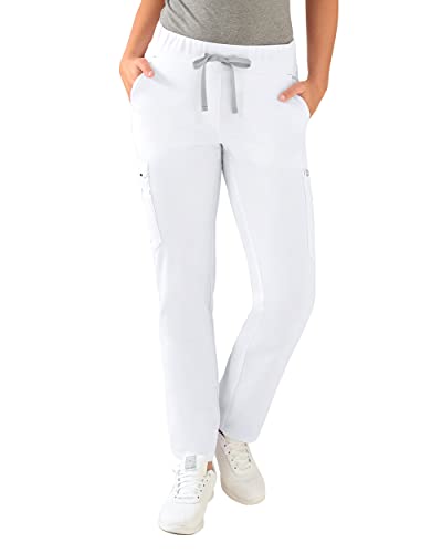 CLINIC DRESS Hose I kaere I Damen-Schlupfhose Pflegehose Arbeitsbekleidung I Gerades Bein Stretch I Industriewäsche geeignet | bis 75 Grad waschbar | weiß XXL CLINIC DRESS Hose I kaere I Damen-Schlupfhose Pflegehose Arbeitsbekleidung I Gerades Bein Stretch I Industriewäsche geeignet | bis 75 Grad waschbar | weiß XXL von CLINIC DRESS