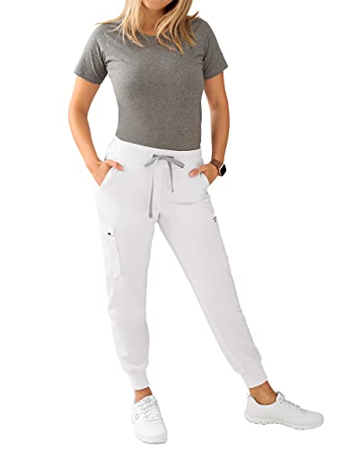 CLINIC DRESS Hose I kaere I Damen-Schlupfhose Pflegehose Arbeitskleidung I Bündchen Stretch Kurzgröße I Industriewäsche geeignet | bis 75 Grad waschbar | weiß L CLINIC DRESS Hose I kaere I Damen-Schlupfhose Pflegehose Arbeitskleidung I Bündchen Stretch Kurzgröße I Industriewäsche geeignet | bis 75 Grad waschbar | weiß L von CLINIC DRESS