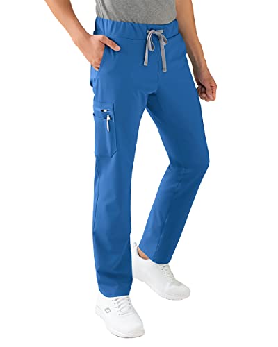 CLINIC DRESS Hose I kaere I Herren-Schlupfhose Pflegehose Arbeitskleidung I Gerades Bein Stretch blau L von CLINIC DRESS