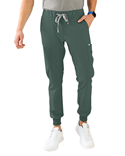 CLINIC DRESS Hose Ikaere I Herren-Schlupfhose Pflegehose Arbeitsbekleidung I Bündchen Stretch Bunt I dunkelgrün M CLINIC DRESS Hose Ikaere I Herren-Schlupfhose Pflegehose Arbeitsbekleidung I Bündchen Stretch Bunt I dunkelgrün M von CLINIC DRESS