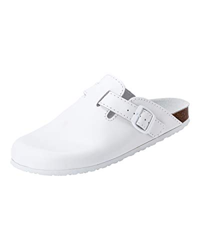 CLINIC DRESS Clog - Clogs Damen Herren Clogs Unisex Schuhe für Ärzte, Krankenschwestern, Krankenpfleger oder Pflegekräfte weiß 39 CLINIC DRESS Clog - Clogs Damen Herren Clogs Unisex Schuhe für Ärzte, Krankenschwestern, Krankenpfleger oder Pflegekräfte weiß 39 von CLINIC DRESS
