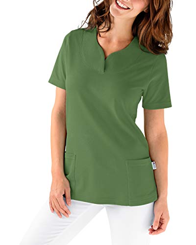 CLINIC DRESS Longshirt - Damen Shirt leicht tailliert 1/2 Arm hinten länger Saum abgerundet 60° Wäsche wiesengrün 46/48 CLINIC DRESS Longshirt - Damen Shirt leicht tailliert 1/2 Arm hinten länger Saum abgerundet 60° Wäsche wiesengrün 46/48 von CLINIC DRESS