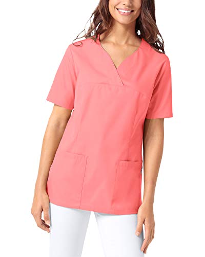 CLINIC DRESS Schlupfkasack Damen Kasack für die Pflege 1/2 Arm Regular Fit Länge ca. 70 cm 50% Baumwolle 95 Grad Wäsche pfirsichrosa M CLINIC DRESS Schlupfkasack Damen Kasack für die Pflege 1/2 Arm Regular Fit Länge ca. 70 cm 50% Baumwolle 95 Grad Wäsche pfirsichrosa M von CLINIC DRESS