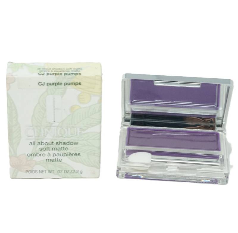 CLINIQUE Augenbrauen-Farbe Clinique all about shadow soft matte CJ purple pumps 2,2g von CLINIQUE