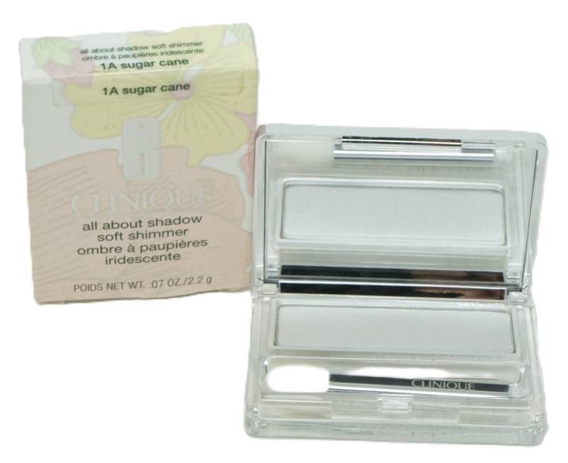 CLINIQUE Augenbrauen-Farbe Clinique all about shadow soft shimmer 1A Sugar Cane 2,2 g von CLINIQUE
