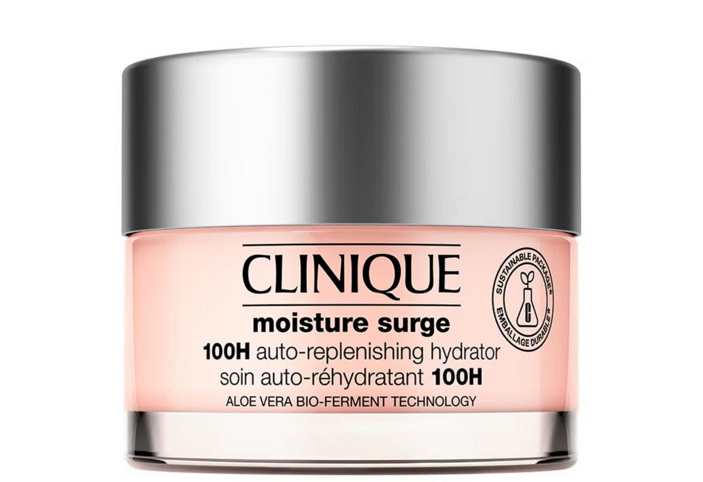 CLINIQUE Feuchtigkeitscreme Moisture Surge 100H Auto‑Replenishing Hydrator 50 ml, tiefenwirksamer Hydrator für alle Hauttypen von CLINIQUE