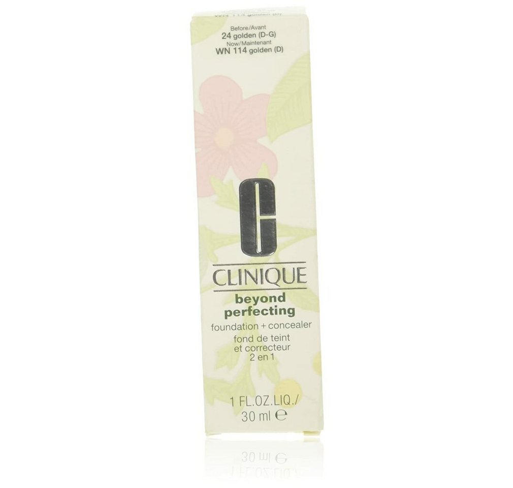 CLINIQUE Foundation Beyond Perfecting Foundation + Concealer 30ml - 24 Golden CLINIQUE Foundation Beyond Perfecting Foundation + Concealer 30ml - 24 Golden von CLINIQUE