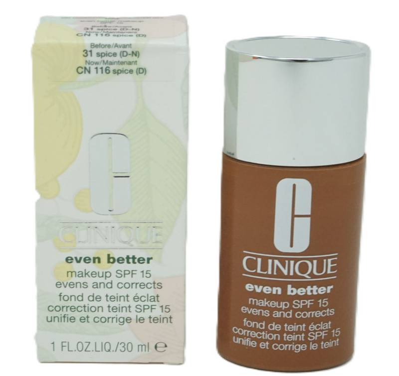 CLINIQUE Foundation CLinique Even better SPF15 Foundation 30ml CN 116 spice (D) von CLINIQUE