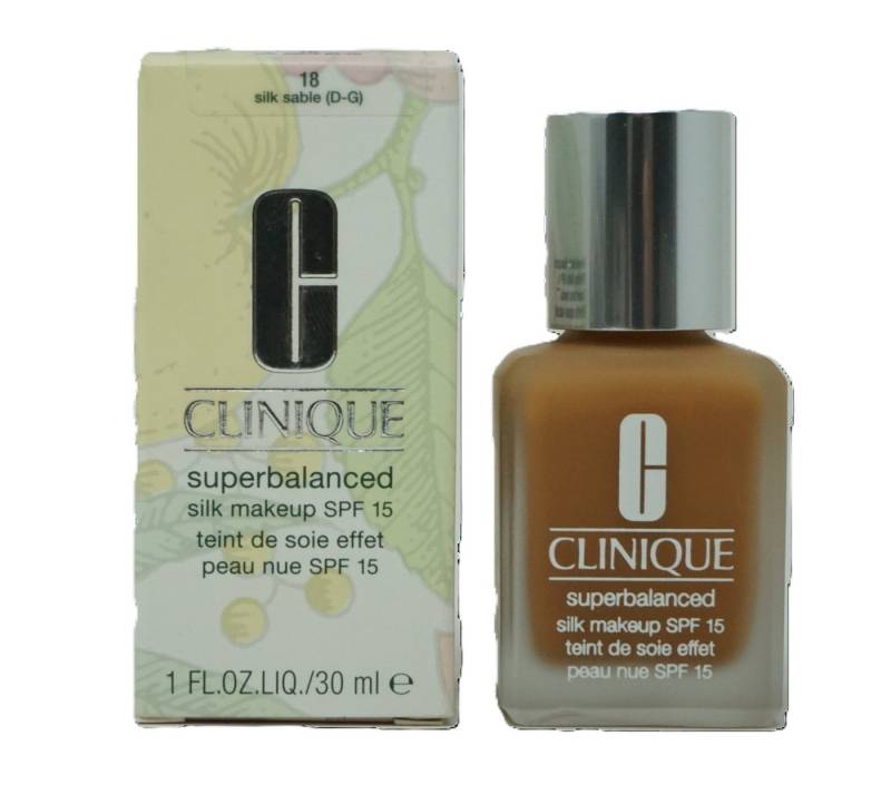 CLINIQUE Foundation Clinique superbalanced makeup 18 Silk Sable (D-G) 30 ml von CLINIQUE