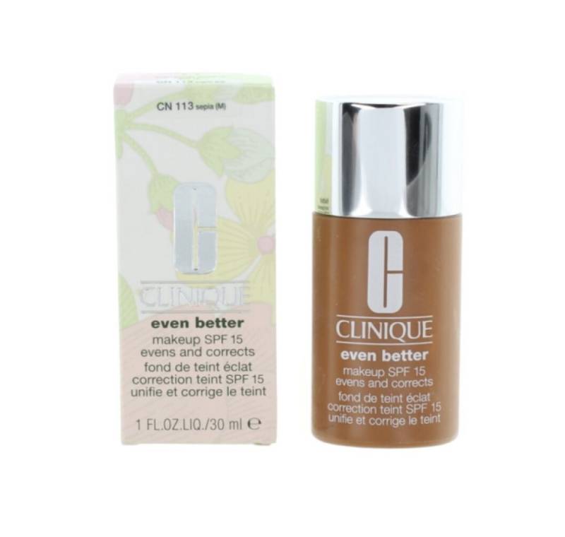 CLINIQUE Foundation Even Better Makeup Foundation Cn113 Sepia Spf15 30ml von CLINIQUE