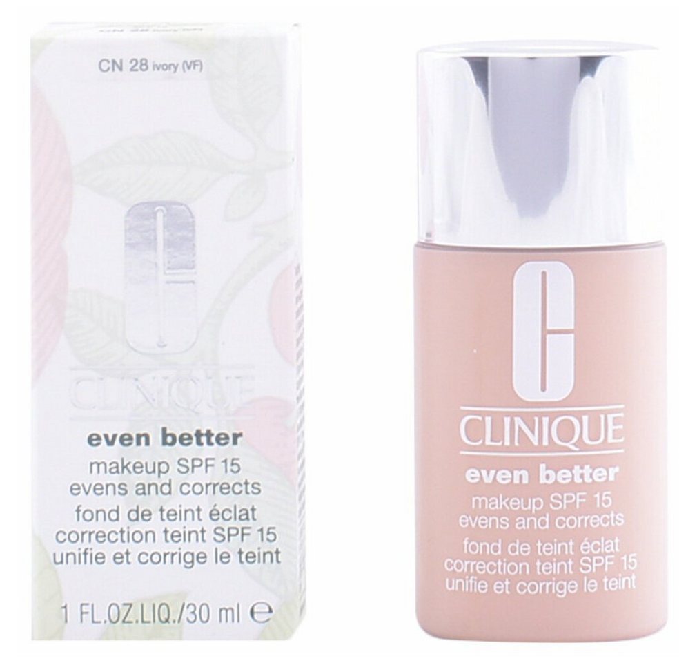 CLINIQUE Foundation Even Better Makeup SPF 15 CN 28 Ivory 30ml CLINIQUE Foundation Even Better Makeup SPF 15 CN 28 Ivory 30ml von CLINIQUE