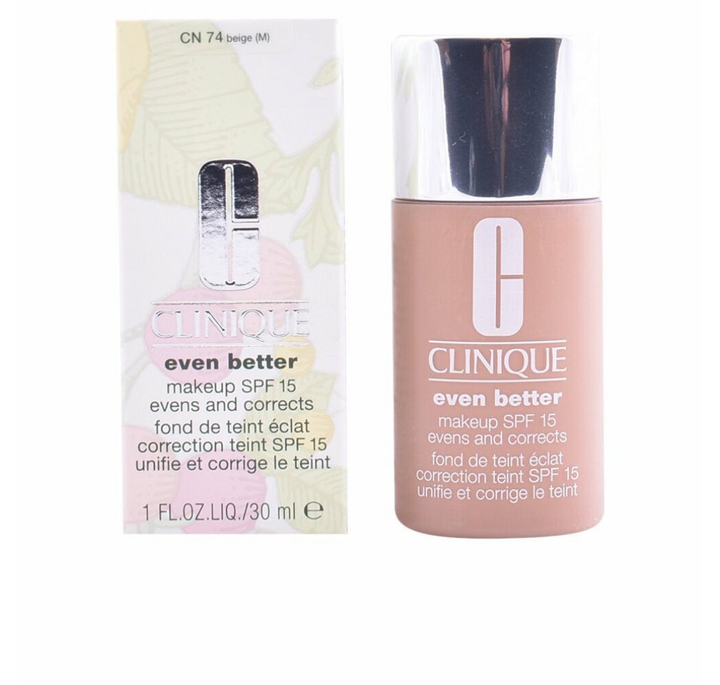 CLINIQUE Foundation Even Better Makeup SPF 15 CN 74 Beige 30ml CLINIQUE Foundation Even Better Makeup SPF 15 CN 74 Beige 30ml von CLINIQUE