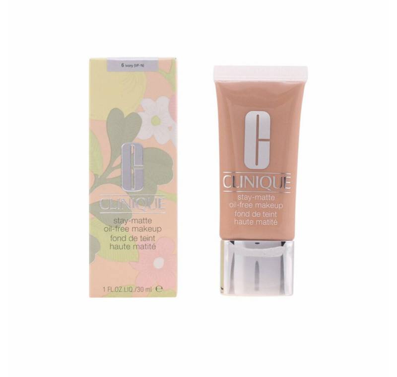 CLINIQUE Foundation Stay-Matte Oil-Free Makeup 30ml - 6 Ivory von CLINIQUE