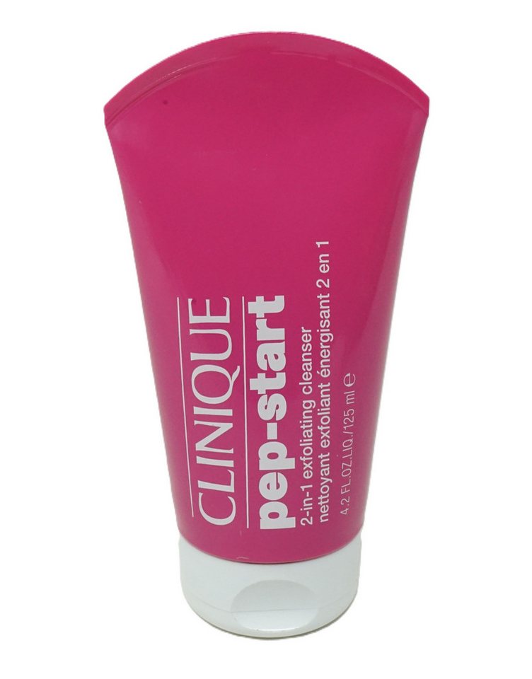 CLINIQUE Gesichtreinigungs-Set Clinique pep-start 2-in-1 exfoliating cleanser 125ml von CLINIQUE